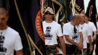 Zadar, 210812.
Hrvatski branitelji krenuli su jutros u hodnju koja ce trajati pet dana. Sudjeluju: Udruga veterana hrvatskih gardijskih postrojbi, Udruga veterana SJP MUP-a RH, UMDDRH Zadar, 210812.
Hrvatski branitelji krenuli su jutros u hodnju koja ce trajati pet dana. Sudjeluju: Udruga veterana hrvatskih gardijskih postrojbi, Udruga veterana SJP MUP-a RH, UMDDRH