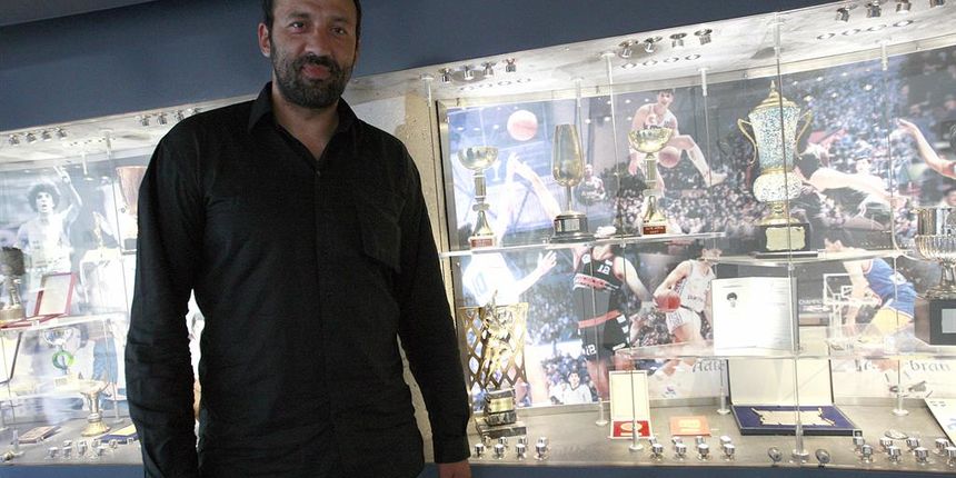 Vlade Divac, Foto: Ronald Goršić / CROPIX