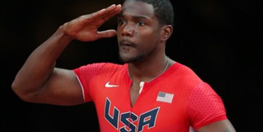 Justin Gatlin, foto: london2012.com Justin Gatlin, foto: london2012.com