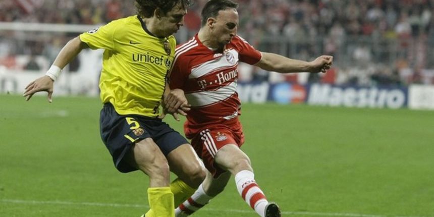 Puyol i Ribery (Foto:Reuters) Puyol i Ribery (Foto:Reuters)