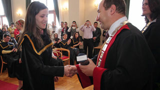 Promocija diplomiranih studenata, 7. ožujka 2009. (foto: Marin Gospić)