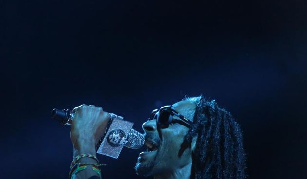 10.07.2013., Novalja – Americki reper Snoop Dogg, odnosno Snoop Lion, nastupio je u prepunom klubu Papaya na Zrcu u sklopu Fresh Island festivala. Photo: Filip Brala/PIXSELL