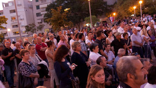 Bili Brig kod Ošk. Zadarski otoci: Svečanost imenovanja trga po D.T. Gavranu, foto: Darko Belančić