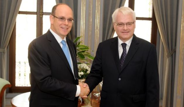 Ivo Josipović i Princ Albert ( foto Cropix)