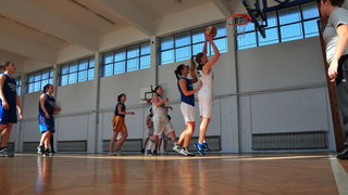 Prvenstvo srednjih skola u kosarci: Ekonomska – Privatna gimnazija, Foto. Ivan Dilber