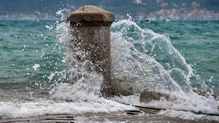 Olujno jugo u Zadru, nedjelja 6. prosinca 2020. godine