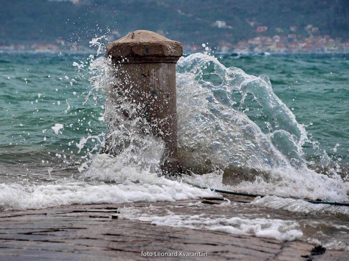 Olujno jugo u Zadru, nedjelja 6. prosinca 2020. godine
