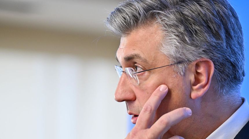 Andrej Plenković portret Andrej Plenković portret