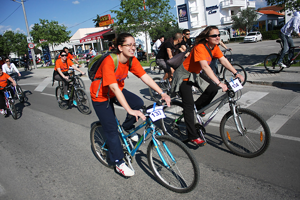 Biciklijada “Jedan auto manje” (Foto:Saša Čuka)