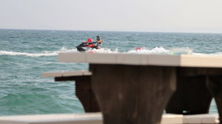 Vir: Slobodan trening na plaži Jadro pred utrke Alpe Adria Jest Ski Toura. Foto: Kažimir Škrbić/Virski list