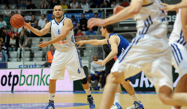 Zadar, 180512Dvorana Kresimira Cosica.Kosarkaska utakimca A1 lige, polufinale doigravanja izmedju KK Zadar i KK Cibona.Na fotografiji: Ive Ivanov (6)Foto: Luka Gerlanc / CROPIX