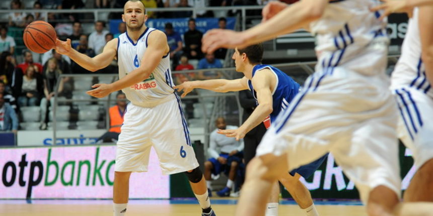Zadar, 180512Dvorana Kresimira Cosica.Kosarkaska utakimca A1 lige, polufinale doigravanja izmedju KK Zadar i KK Cibona.Na fotografiji: Ive Ivanov (6)Foto: Luka Gerlanc / CROPIX