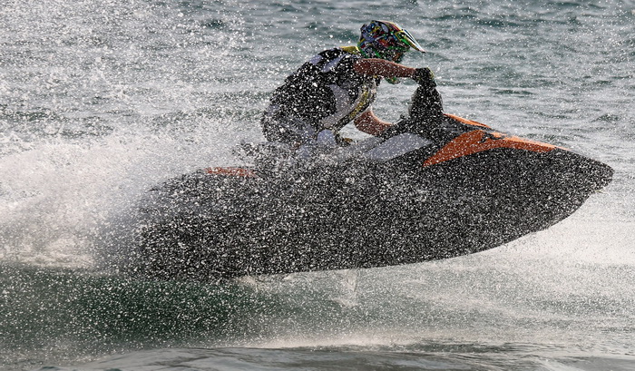 Vir: Slobodan trening na plaži Jadro pred utrke Alpe Adria Jest Ski Toura. Foto: Kažimir Škrbić/Virski list