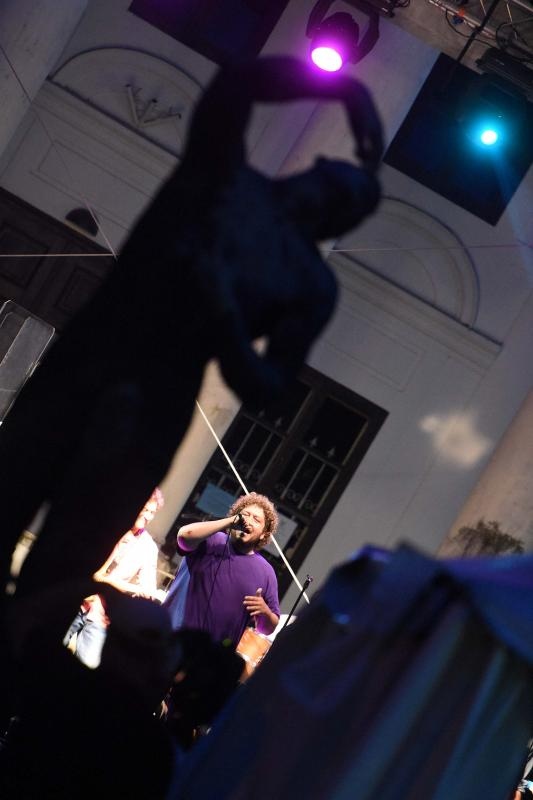 18. Spancirfest – Festival grada i gradskih setaca. 3D mapping na procelju Gradske vijecnice. TBF,  Photo: Vjeran Zganec Rogulja/PIXSELL