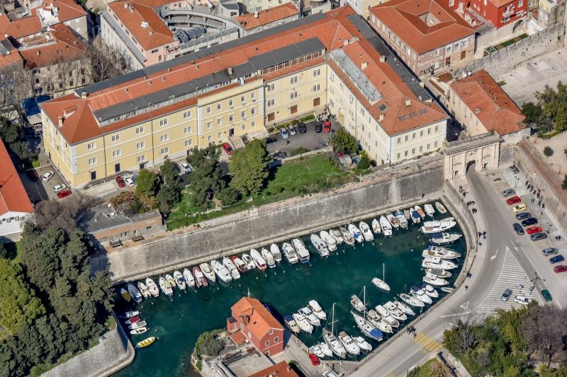 Zadar iz zraka, zračna panorama