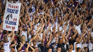Stadion Poljud, Split – Uzvratna utakmica doigravanja za Europsku ligu, HNK Hajduk – FC Slovan Liberec 0-1. Photo: PIXSELL
