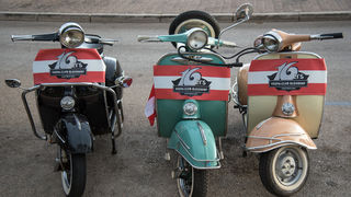 Vespaši zauzeli Biograd, foto: Vinko Pešić