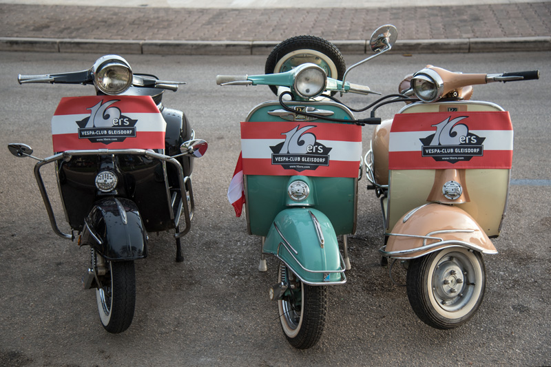 Vespaši zauzeli Biograd, foto: Vinko Pešić