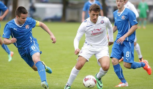 Maksimir, prva HNL, juniori, utakmica izmedju GNK Dinamo i HNK Hajduk. Nikola Vlasic. Photo: Dalibor Urukalovic/PIXSELL