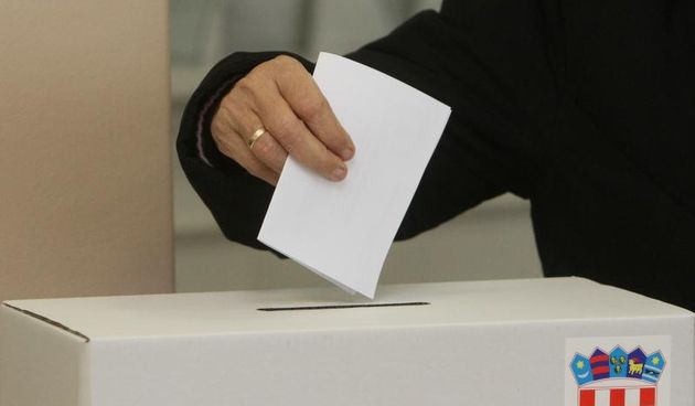 Glasovanje, izbori, biračko mjesto. Photo: Marijan Susenj/PIXSELL