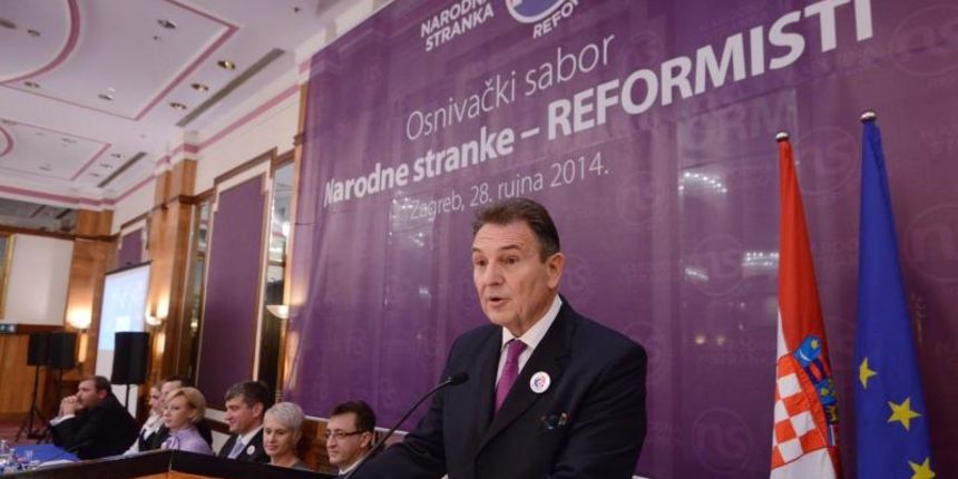 U hotelu Westin odrzan je osnivacki sabor Narodne stranke – reformisti na kojemu su uz izbor tijela stranke, predstavljene i programske smjernice. Photo: Marko Lukunic/PIXSELL Autor  Marko Lukunic/PIXSELL Ključne riječi  Radimir Cacic, osnivanje, reformis
