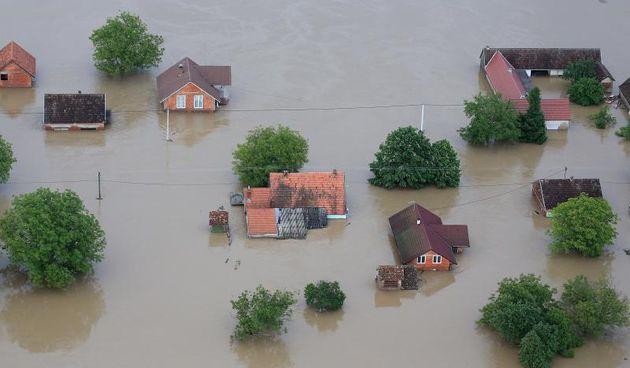 Katastrofa: Potopljeni Gunja, Račinovci i Rajevo selo, Foto: Davor Javorović/PIXSELL