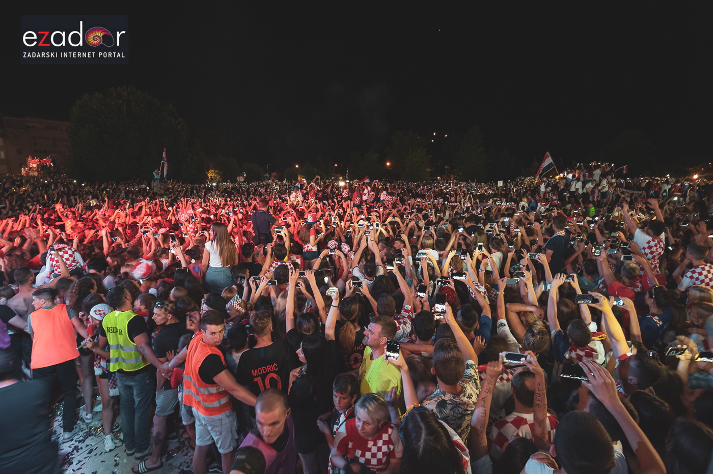 Zadar priredio nezaboravan doček svojim Vatrenim herojima