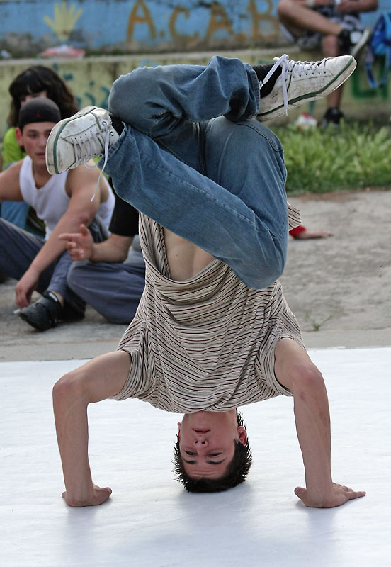 Grafiti, Hip hop & Break battles – Kapetanski park (foto: Marin Gospić)