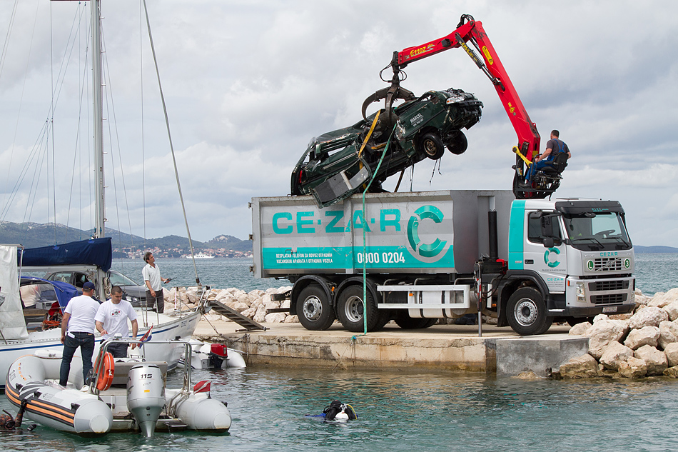Vježba spašavanja u uvali Jaz, foto: Leo Banić