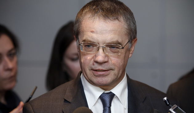 Zagreb, 160113.Ministar gospodarstva Ivan Vrdoljak i generalni direktor Gazprom Exporta Alexsander Medvedev sastali su se u ministarstvu gospodarstva u Vukovarskoj ulici i razgovarali o plinskom poslovanju.Na fotografiji: Alexsander Medvedev.Foto: Drag