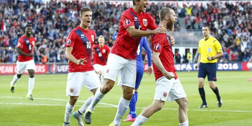 Slavlje Norvežana, foto: twitter Slavlje Norvežana, foto: twitter