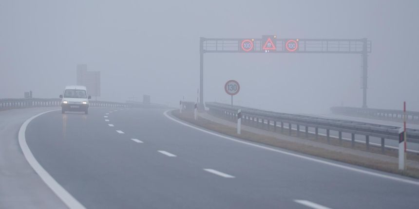 Autocesta, magla Autocesta, magla