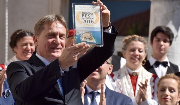 Zadru dodijeljeno priznanje European Best Destination 2016. Foto: Dino Stanin/PIXSELL
