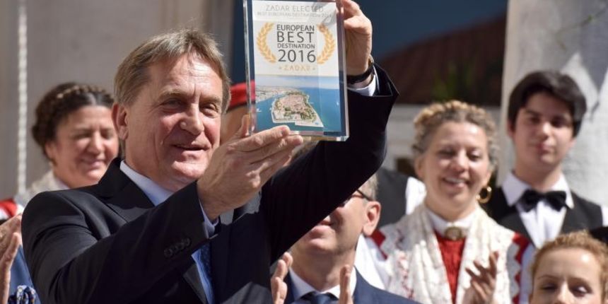 Zadru dodijeljeno priznanje European Best Destination 2016. Foto: Dino Stanin/PIXSELL