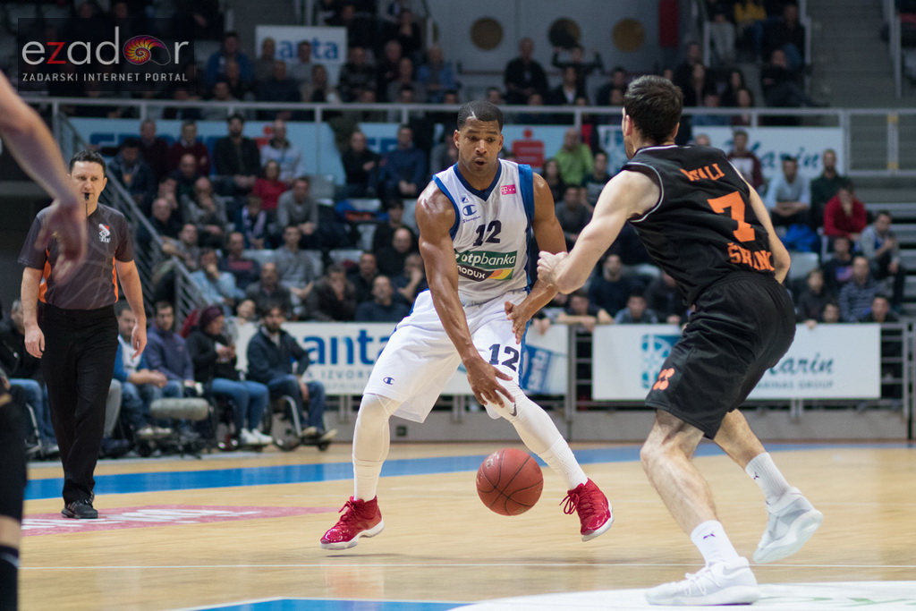 HT Premijer liga: 9. kolo: KK Zadar – GKK Šibenik 81-72. Joshua Bostic
