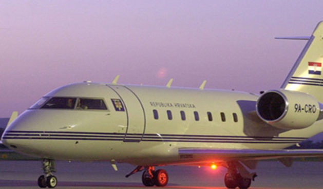 Zrakoplov Vlade RH (Foto: HTV)