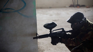 Paintball u Gaženici, 22. siječnja 2012. (foto:Saša Čuka)