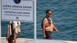 Toplinski val ponovo u Zadru Toplinski val ponovo u Zadru