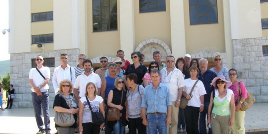 Dobrovoljni darivatelji krvi u posjeti Međugorju