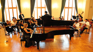 Sveuciliste u Zadru, Zadarski komorni orkestar i Ivan Repusic, foto: N. Marcev