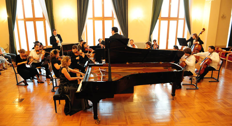 Sveuciliste u Zadru, Zadarski komorni orkestar i Ivan Repusic, foto: N. Marcev