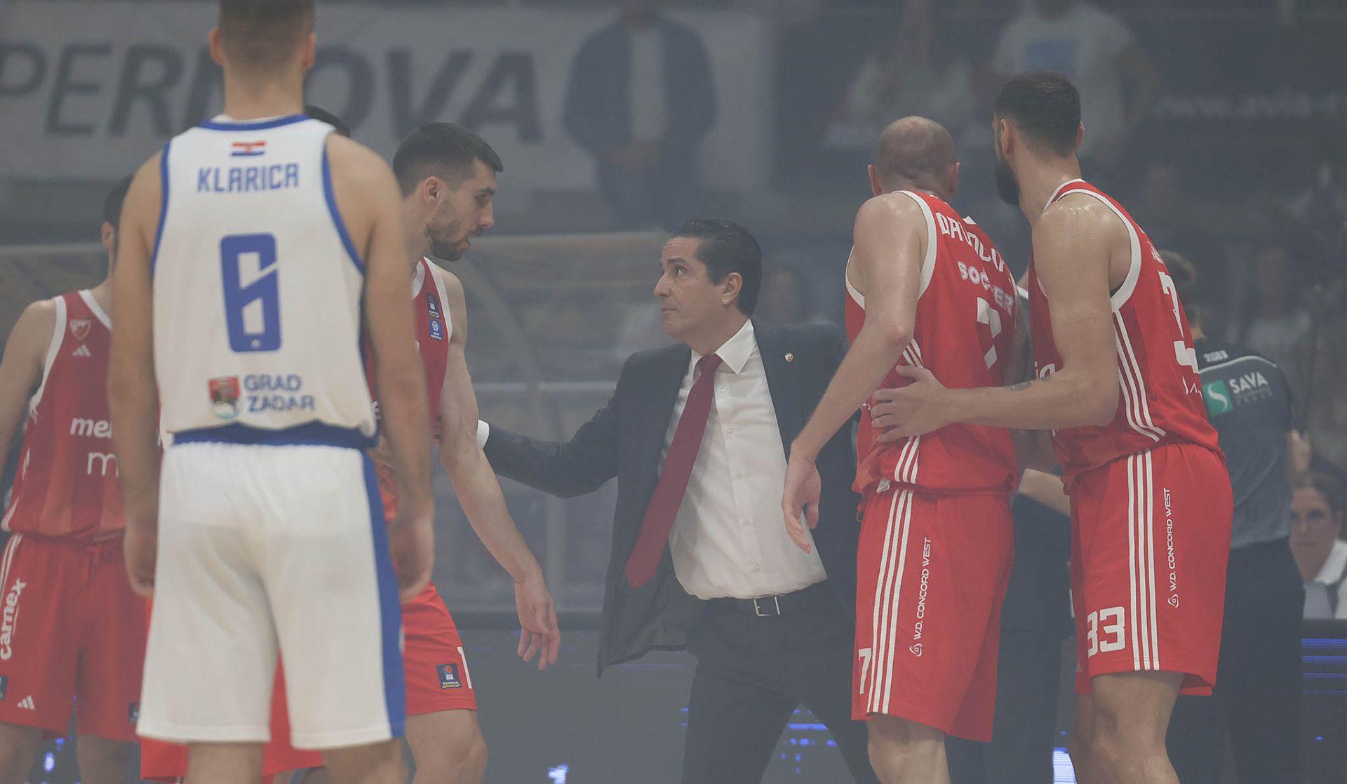 AdmiralBet ABA liga, 6. kolo: KK Zadar – KK Crvena Zvezda 77-84