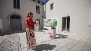 Uskrsna izložba u atriju palače Cedulin Uskrsna izložba u atriju palače Cedulin