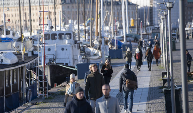 Stockholm švedska korona šetnja