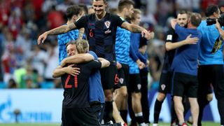 Slavlje Vatrenih nakon plasmana u polufinale Svjetskog prvenstva Slavlje Vatrenih nakon plasmana u polufinale Svjetskog prvenstva