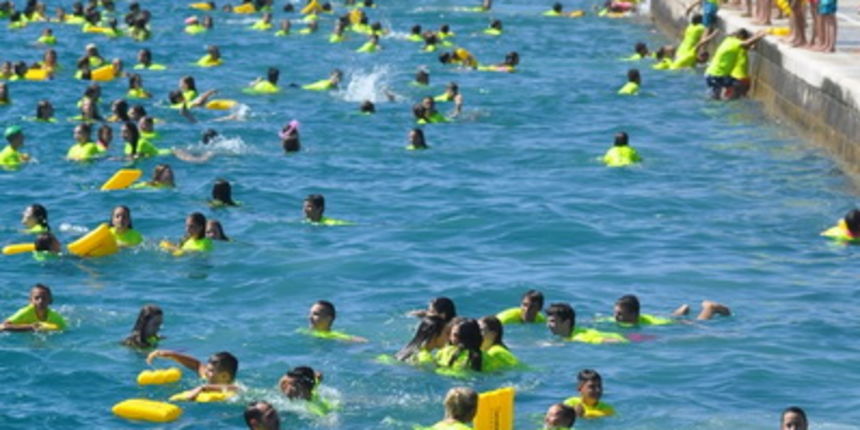 10. dm Millennium Jump na zadarskoj rivi – 3 tisuće skakača skočili su 4 skoka i ispisali nove stranice zadarske povijesti