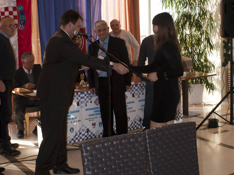 Međunarodni šahovski turnir “Zadar Open 2010” Međunarodni šahovski turnir “Zadar Open 2010”