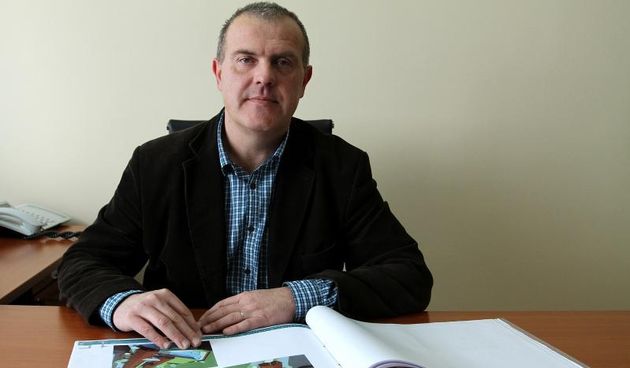 Goran Maricic, ravnatelj bolnice Naftalan i projekt gradnje hotela Naftalan s bazenima. Photo: Anto Magzan/PIXSELL