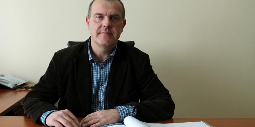 Goran Maricic, ravnatelj bolnice Naftalan i projekt gradnje hotela Naftalan s bazenima. Photo: Anto Magzan/PIXSELL