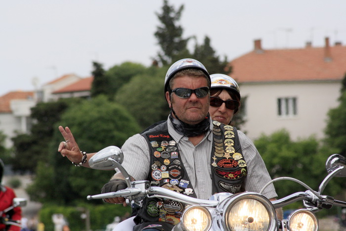 Povorka Harley Davidsona kroz Zadar 28. svibnja, Foto: Mladen Malik